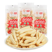 88VIP：盼盼 膨化虾条烤肉味60g*3零食大礼包好吃的怀旧小吃食品美食