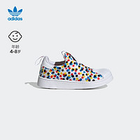 adidas阿迪达斯三叶草SUPERSTAR 360 C男小童儿童贝壳头板鞋 白/黑/蓝/黄/红 28(165mm)