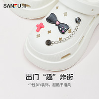 SANFU 三福 玛丽珍洞洞拖鞋