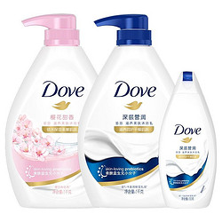 Dove 多芬 樱花甜香沐浴露2190g