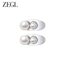 ZENGLIU ZEGL高级感人造珍珠发夹女2024年新款鸭嘴夹后脑勺边夹一字夹发饰