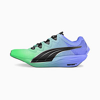 彪马（PUMA） Fast-FWD NITRO Elite 短跑竞速碳中底轻质跑鞋女士运动鞋  Elektro Purple-PUMA Black 标准35.5/US5.5