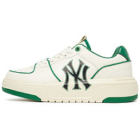 MLB 纽约洋基队 厚底 防滑 低帮 板鞋 男女同款 绿色 36.5