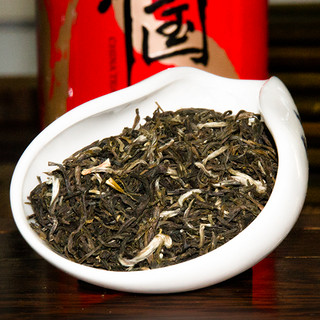 张一元 浓香型一级茉莉花茶160g/盒 新茶浓香耐泡花茶 中华（配手提袋） 张一元茉莉花茶160g