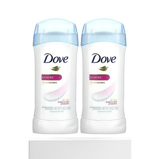 美国Dove多芬隐形固体香体露粉状瓶装温和舒适74g