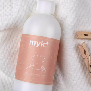 myk+ 洣洣 酵素洗衣液 980ml+柔顺剂500ml