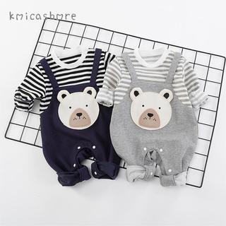 Kmicashmre kmi婴儿连体衣春秋新生儿衣服休闲卫衣哈衣男宝宝春款外出服