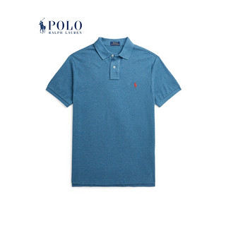 Polo Ralph Lauren 拉夫劳伦 男装 24年春修身版棉质Polo衫RL17950 400-蓝色 XXL