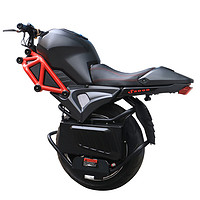 BACKFIRE 独轮车电动可坐成年智能越野代步独轮摩托车高速体感单轮平衡车 A9黑色 60V