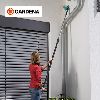 嘉丁拿德国 GARDENA 家用多功能直角清理刷 1.6-2.9米可伸缩手柄一根