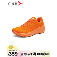 红蜻蜓【商场】休闲女鞋2024春季轻便厚底运动鞋女DW036030 橙色 39