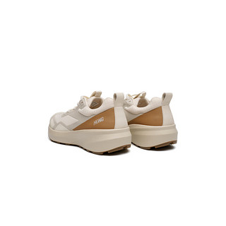 红蜻蜓【商场】健步鞋2024休闲慢跑鞋舒适运动鞋男DM036030 米灰色 40