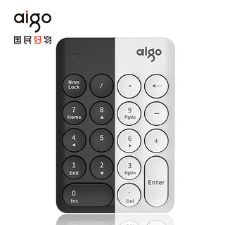 aigo 爱国者 N18 18键 2.4G无线薄膜键盘