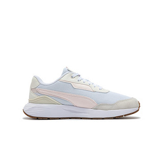 彪马（PUMA） 男女同款运动休闲鞋 RUNTAMED PLUS 391250 白-粉红色-米白色-06 40.5