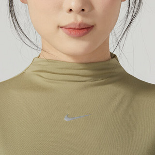 耐克（NIKE）女上衣 春夏时尚潮流紧身透气轻便上衣圆领女士训练长袖 FB5277-276 L(165/88A)