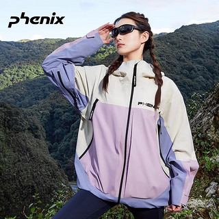 phenix冲锋衣2024年春季女士男款户外防水登山服外套 卡其黑 XL