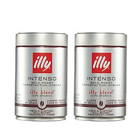 illy 意利 深度烘焙 咖啡豆 250g*2罐