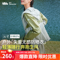 蕉下(beneunder)防晒衣女士夏季户外防晒服轻薄透气防紫外线短外套运动TS41424
