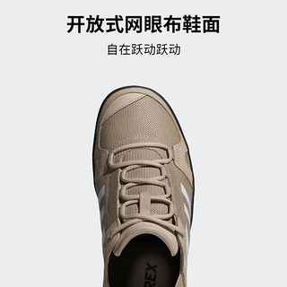 adidas DAROGA户外漂流涉水溯溪鞋男女阿迪达斯TERREX ID8648 杏灰色/白色 43