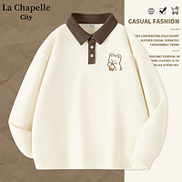 La Chapelle 女士卫衣polo领