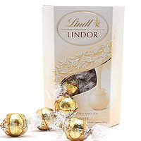 瑞士莲（Lindt）lindt瑞士莲软心白巧克力软心巧克力球200克盒装软心分享装 瑞士莲软心白巧克力200g