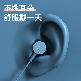 轲朋有线耳机typec接口入耳式适用华为小米数字高音质k歌