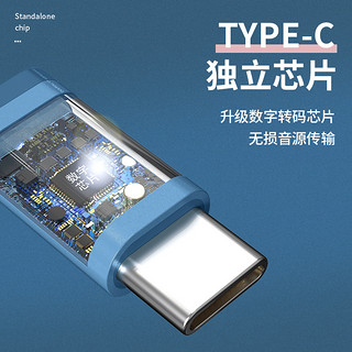 轲朋有线耳机typec接口入耳式适用华为小米数字高音质k歌