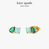 Kate Spade ks showtime 耳钉方形水滴形精致小巧设计感气质女