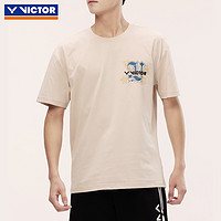 VICTOR 威克多 胜利儿童羽毛球服男女童训练服小孩运动短袖透气T恤T-40029