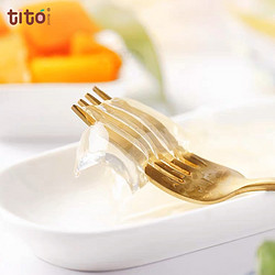 TITO 蒟蒻果汁果冻可吸儿童口袋零食休闲食品柠檬葡萄多口味布丁