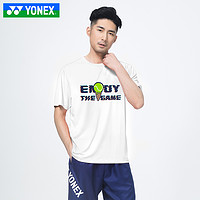 YONEX 尤尼克斯 正品YONEX尤尼克斯羽毛球服 男款运动T恤训练系列115113TCR