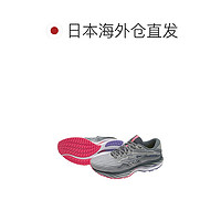 Mizuno 美津浓 日潮跑腿Mizuno美津浓跑步鞋 Wave Rider 27 灰色 J1GD230321 运