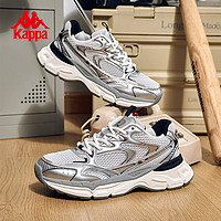 Kappa 卡帕 运动鞋男女2024春季爆款厚底增高老爹鞋潮流跑鞋子