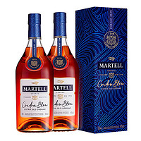 MARTELL 马爹利 VSOP 干邑白兰地 洋酒 法国进口 蓝带 350mL 2瓶