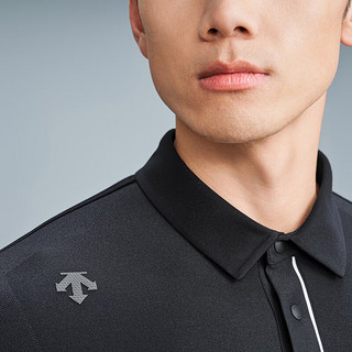 DESCENTEGOLF 迪桑特高尔夫PRO系列男士短袖POLO衫夏季 BK-BLACK 2XL (185/104A)