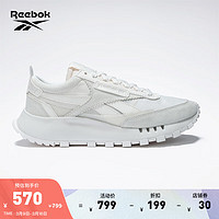 Reebok锐步24春新男女CL LEGACY W+蕾格西黑武士休闲复古跑鞋 100222159 35 (23.3cm),US:4.5