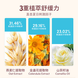 Aveeno/艾惟诺婴儿童宝贝清爽清透舒缓补水润凝保湿冷翠霜55g*2瓶