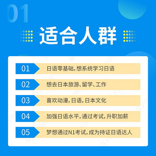 Hujiang Online Class 沪江网校 0-N1日语零基础至高级入门考试网络课在线视频学习课
