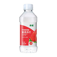 yineng 依能 蜜桃蜜柠 添加蜂蜜 果味苏打水饮料 350ml*12瓶 塑膜量贩装 蜜荔味