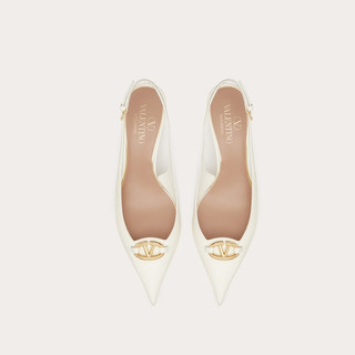 VALENTINO 华伦天奴 VLOGO系列 女士高跟鞋 4W0S0JB7EEY098 象牙白色 36