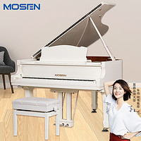 MOSEN 莫森 MS-102G三角钢琴 88键进阶款家用考级演奏真钢琴1-10级 105CM 典雅系列