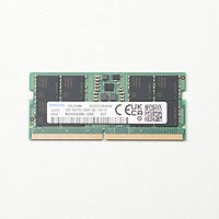 SAMSUNG 三星 DDR5 4800MHz 笔记本内存 普条 绿色 16GB M425R2GA3BB0-CQK