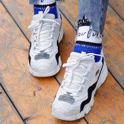 skechers斯凯奇熊猫鞋女鞋百搭春秋新款运动鞋厚底鞋老爹鞋休闲鞋
