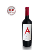 Auscess 澳赛诗 红A 空加瓜谷赤霞珠干型红葡萄酒 2020年 750ml