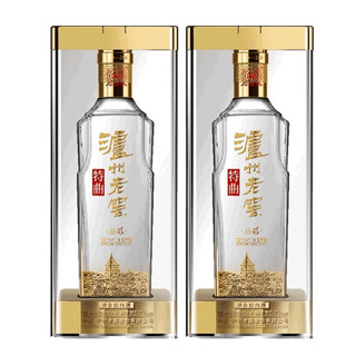 泸州老窖 特曲 晶彩 52%vol 浓香型白酒 500ml*2瓶 双支装