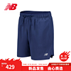 NEW BALANCE运动裤24男款跑步简约舒适梭织短裤 NNY MS41283 M