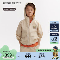 Teenie Weenie Kids小熊童装24夏新款男女童户外舒适外套 米色 120cm