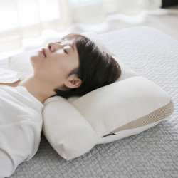 365SLEEP 颈椎枕头枕芯单人助睡眠成人软管可调节颈椎枕头透气枕头