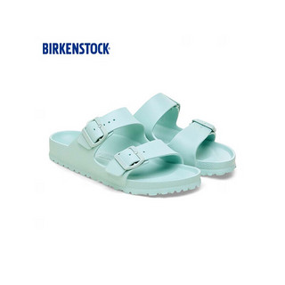 BIRKENSTOCK男女同款EVA拖鞋双带拖鞋Arizona系列 绿色/湖水绿窄版1027404 39