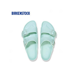 BIRKENSTOCK男女同款EVA拖鞋双带拖鞋Arizona系列 绿色/湖水绿窄版1027404 44